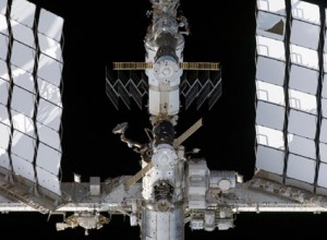 160328main_s127e006382 Space shuttle Endeavour recorded this image of the International Space Station as the two spacecraft made their relative approaches prior to docking. Credit: NASA