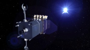 Artist's concept of the Solar Dynamics Observatory. Credit: NASA