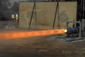 273055main_0801849_665 Engineers at NASA's Marshall Space Flight Center in Huntsville, Ala., completed first-round testing on Sept. 11 of a key motor for the next-generation Ares I rocket.