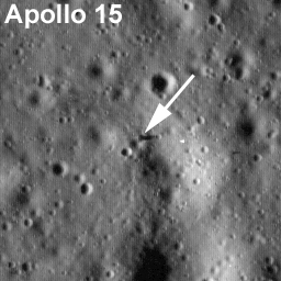 369238main_lroc_apollo15labeled_256x256 Apollo 16 lunar module, Orion.
