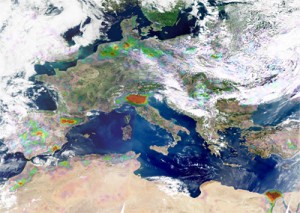 NH3-europe_L Ammonia distributions over Europe