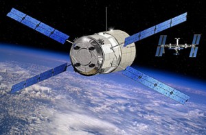 ATV approaches the ISS