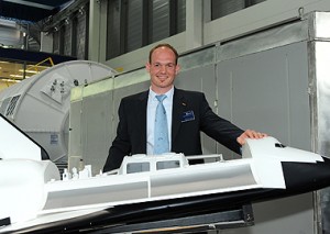 Alexander Gerst at the European Astronaut Centre