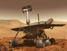377066main_spirit_rover_226 An artist's concept of the Mars rover Spirit Image credit: NASA