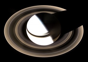 The rings of Saturn