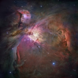 The Orion Nebula is an emission nebula