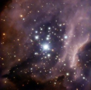 Around the massive star IRS2