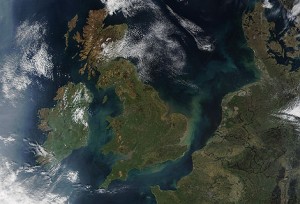 UK The UK as seen from space. Image courtesy of Image Science & Analysis Laboratory, NASA Johnson Space Center