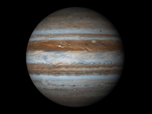 381776main_LARGEST_jupiter_sphere_1024-768 Jupiter shines like a jewel in the night, a giant pillar of color and power that towers above everything in solar system besides the sun itself. Credit:NASA