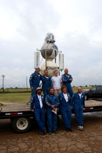 3914575110_5be96b67e3_b The Armadillo Aerospace Team and there Scorpius Super Mod. Credit:Jeff Foust