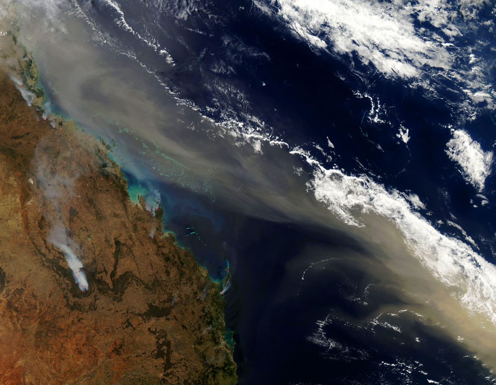 Australia_amo_2009267_lrg Dust storm over Australia during the afternoon of Sept. 24, 2009. NASA image courtesy Jeff Schmaltz, MODIS Rapid Response Team at NASA GSFC.