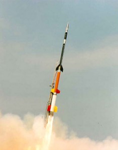 Black Brandt rocket. Credit: NASA