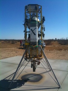 Bye bye "X". Burned it right off the pad! Credit:NGLLC