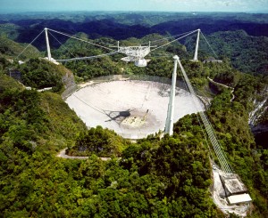 Arecibo Observatory, a facility of the NSF. Credit: NAIC
