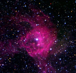 iya_sternenstaub Heavy elements are created during a supernova explosion, enriching interstellar space. Credit: ESO.