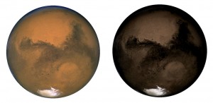 mars_black Should Mars really be black? Credit: NASA/Mars Simulation Laboratory
