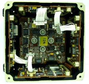 Inside view of MEMS rate sensor