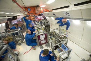 parabel12_exp Experiments on board the A300 Zero-G