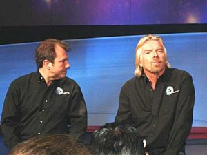 unveil3 Will Whitehorn (Virgin Galactic president), Sir Richard Branson