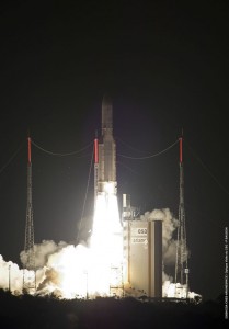 21aug09_success_missionup1_lg After lifting off from the Spaceport in French Guiana, Ariane 5 injected its two payloads into highly accurate orbits.