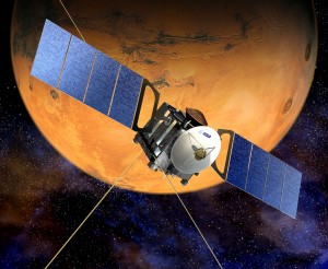 Mars Express: not always in touch. Credit: ESA