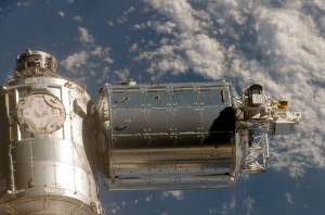 The European Technology Exposure Facility, known as EuTEF, was bolted to the outside of the Columbus module on the International Space Station during STS-122 in early 2008. The robust EuTEF was equipped with power connections and other fittings that allowed experiments to work properly without attention from astronauts. Credit: NASA The European Technology Exposure Facility, known as EuTEF, was bolted to the outside of the Columbus module on the International Space Station during STS-122 in early 2008. The robust EuTEF was equipped with power connections and other fittings that allowed experiments to work properly without attention from astronauts. Credit: NASA