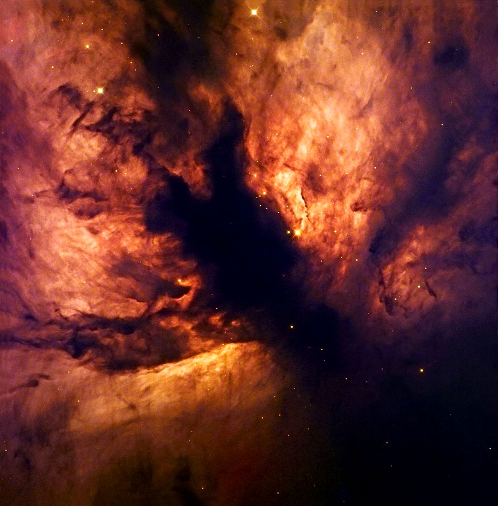 A Cosmic Flame A Cosmic Flame. Credit: ESO