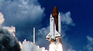galileo20091016-a-browse Liftoff of STS-34 Atlantis, carrying the Galileo spacecraft and its Inertial Upper Stage (IUS) booster on October 18, 1989. Image credit: NASA/JPL/KSC