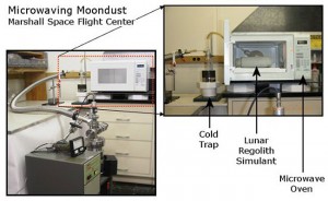  Ed Ethridge's experimental setup at the Marshall Space Flight Center in Huntsville, Alabama.