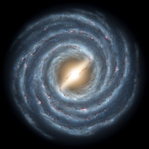 Artist's concept of the Milky Way galaxy. Credit: NASA Artist's concept of the Milky Way galaxy. Credit: NASA
