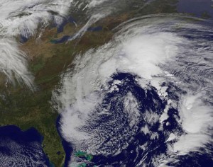 GOES-12 captured an image of "Ida the Low" on Friday, November 13 at 10:31 a.m. ET as the large area of clouds stretching from the Canadian Maritimes down to South Carolina. Credit: NASA GOES Project GOES-12 captured an image of "Ida the Low" on Friday, November 13 at 10:31 a.m. ET as the large area of clouds stretching from the Canadian Maritimes down to South Carolina. Credit: NASA GOES Project