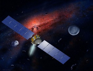 Artist's concept of Dawn. Credit: NASA/JPL