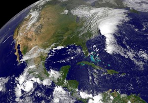 When GOES-14 replaces either GOES-11 or GOES-12, it will provide satellite weather imagery just as GOES-12 captured a dying Tropical Storm Danny on the U.S. east coast (top right) and an explosive Tropical Storm Jimena on the Mexican west coast (bottom left) on August 29. Credit: NASA When GOES-14 replaces either GOES-11 or GOES-12, it will provide satellite weather imagery just as GOES-12 captured a dying Tropical Storm Danny on the U.S. east coast (top right) and an explosive Tropical Storm Jimena on the Mexican west coast (bottom left) on August 29. Credit: NASA