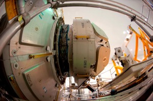 ESA's Cupola now mated to Node 3. Credit: ESA