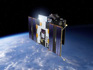 Artist impression of Proba-2 in orbit. Credits: ESA