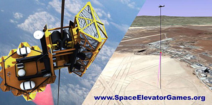 The 2009 Space Elevator Games kick off November 4th. With $2 million in prizes, the competition stands to be exiting! The 2009 Space Elevator Games kick off November 4th. With $2 million in prizes, the competition stands to be exiting!