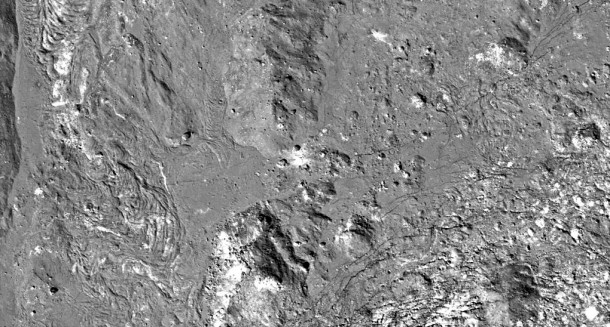 Bruno Crater, the Youngest Large Crater on the Moon. Credit: NASA
