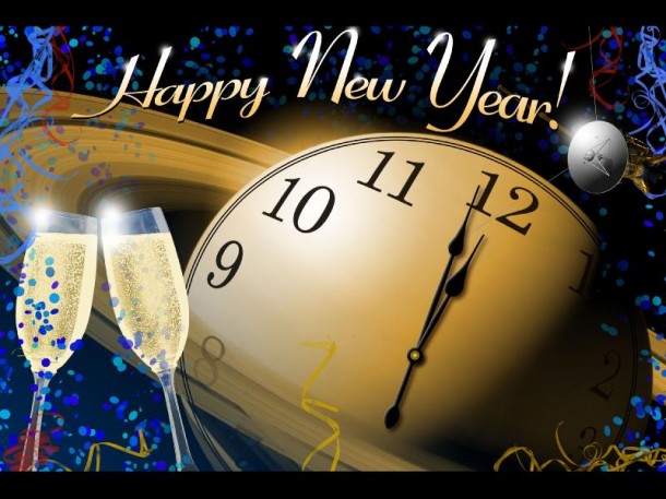 Happy New Year - Image Credit: NASA/JPL Happy New Year - Image Credit: NASA/JPL