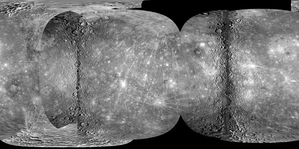 Mercury global mosaic. Credit: NASA
