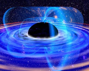 An international team of astronomers has accurately measured the distance from Earth to a black hole for the first time. Credit: SRON An international team of astronomers has accurately measured the distance from Earth to a black hole for the first time. Credit: SRON