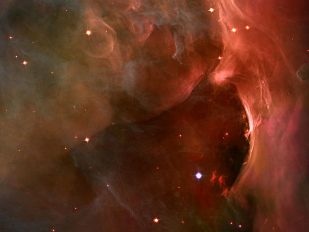 Sculpting the landscape. Credit: NASA, ESA