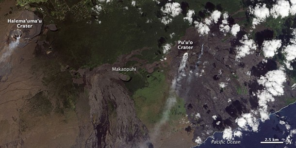 Volcanic Activity at Kilauea. Credit: NASA
