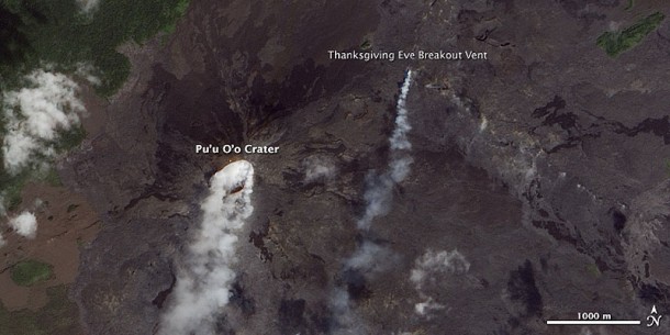 Volcanic Activity at Kilauea. Credit: NASA