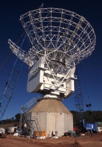 New Norcia under construction in 2001. Credit: ESA