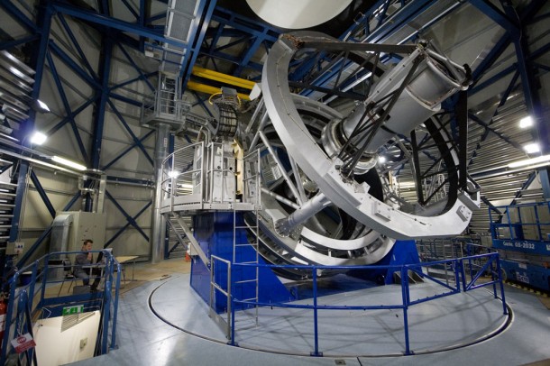 VISTA: the Visible and Infrared Survey Telescope for Astronomy. Credit: ESO