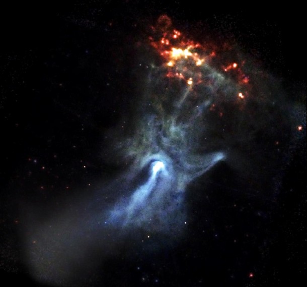 A Young Pulsar Shows Its Hand. Credit: NASA