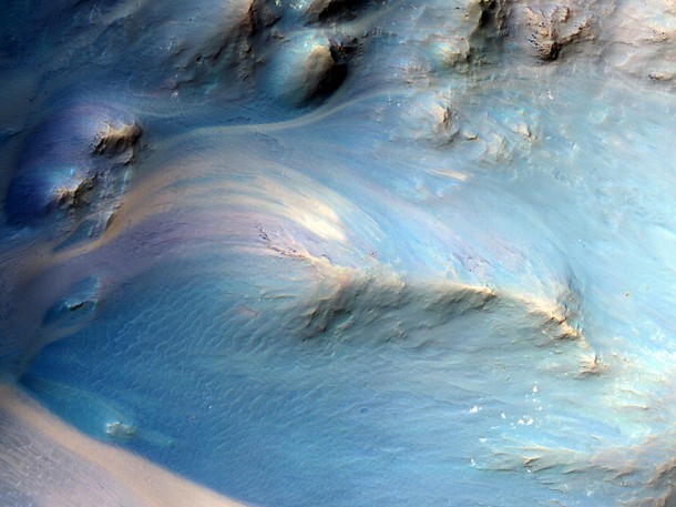 Ancient Martian Highlands. Credit: NASA