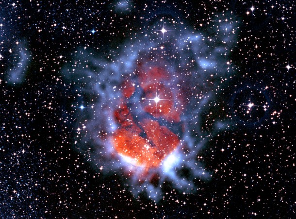 Colour composite image of RCW120. Credit: ESO