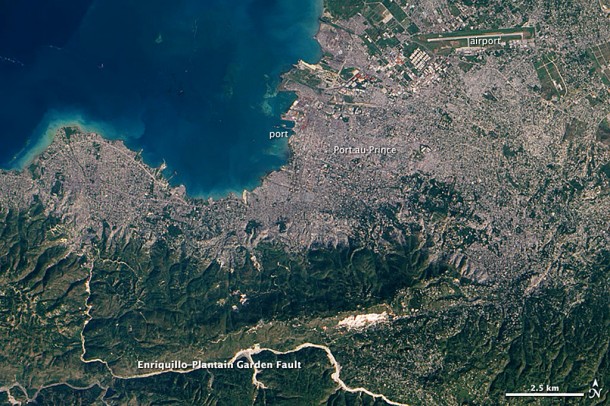 Post-Earthquake Port-Au-Prince, Haiti as Seen from Space. Credit: NASA