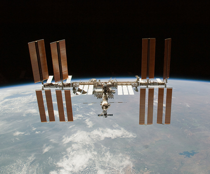 The International Space Station is seen from space shuttle Endeavour after the station and shuttle began their post-undocking relative separation Friday. Credit: NASA The International Space Station is seen from space shuttle Endeavour after the station and shuttle began their post-undocking relative separation Friday. Credit: NASA